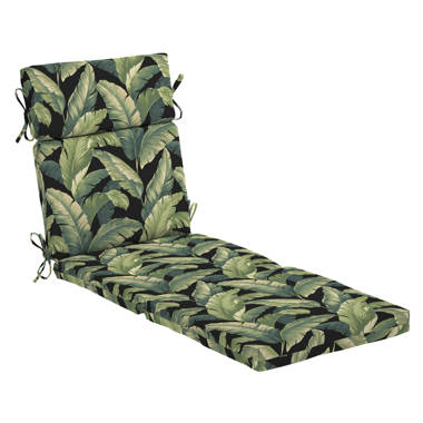 Garden treasures sanibel black tropical outlet cushion